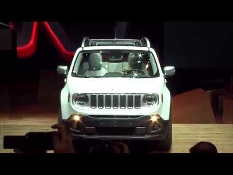 2015 Jeep Renegade Reveal at the Geneva Motor Show 2014 | AutoMotoTV