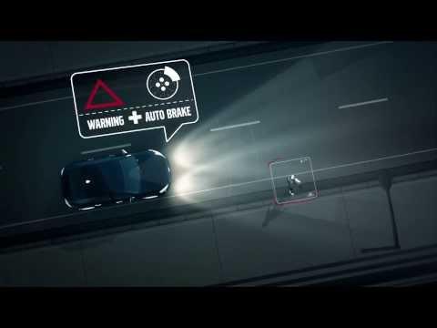 Volvo Pedestrian Detection in Darkness Animation | AutoMotoTV