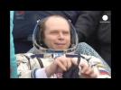 Back down to earth for US-Russian crew after six months in space