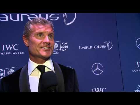 Laureus World Sports Awards 2014 - Interview with David Coulthard | AutoMotoTV