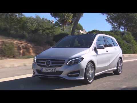 Mercedes-Benz B 220 CDI 4MATIC polar silver Driving Video | AutoMotoTV