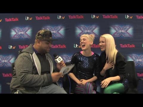 Sugapuff meets Blonde Electra // X Factor 2014 