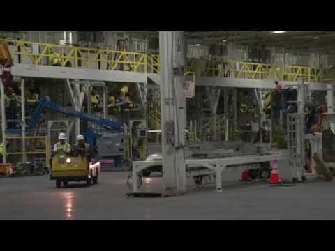 LEDs Inside Ford's Dearborn Truck Plant | AutoMotoTV