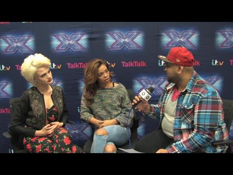 Sugapuff meets Chloe Jasmine and Stephanie Nala // X Factor 2014