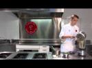 Watercress soup with a chive creme fraiche recipe