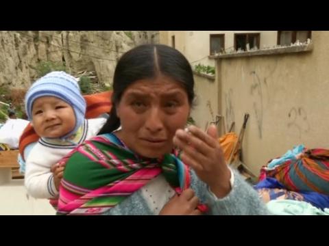 "Now here I am stuck without a home"- Bolivia flood victim