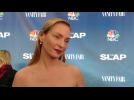 Uma Thurman Shines In Strapless Dress At 'Slap' Premiere