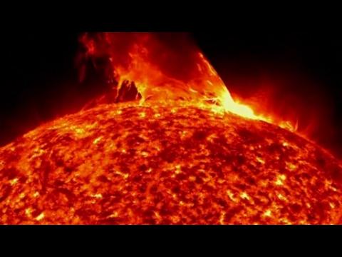 Sun's activity captured in stunning time-lapse video