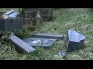 Tombs desecrated at Jewish cemetery in France