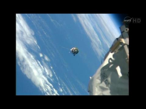Russian supply ship docks with International Space Station