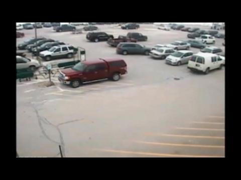 Driver hits nine cars in parking lot