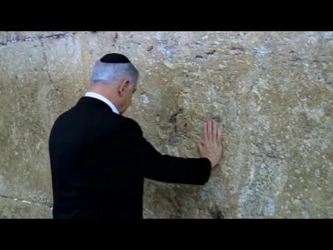 Netanyahu takes Iran campaign to Jerusalem holy site