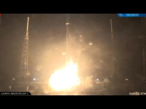 SpaceX launches commercial satellites