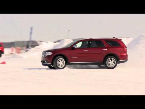 2015 FCA Winter Drive Program On-Road Dodge Journey Red | AutoMotoTV