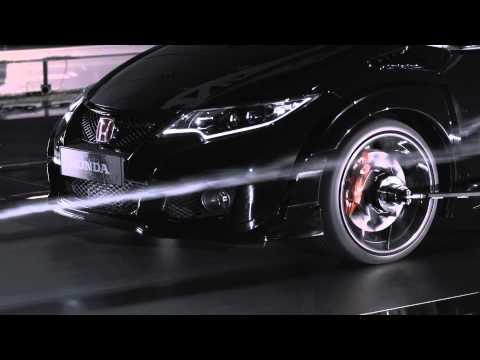 Honda Civic Type R Wind Tunnel | AutoMotoTV