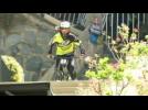 Slovak wins bike race through Chile streets