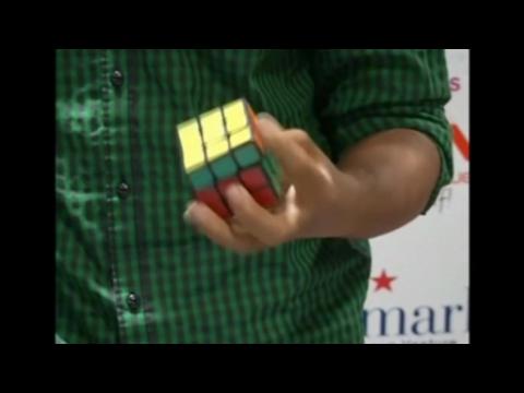 Indian man sets Guinness World Record for speedcubing