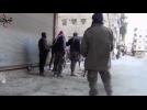 Rebels battle IS for control of Damascus refugee camp