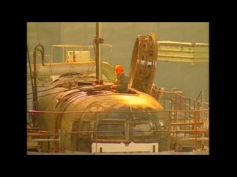 Russian nuclear submarine catches fire in shipyard