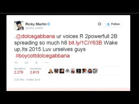 Social media storm over Elton John and Dolce & Gabbana spat