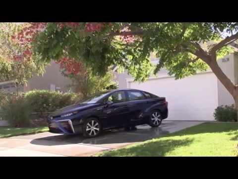 2016 Toyota Mirai Fuel Cell Sedan Exterior Design Trailer | AutoMotoTV