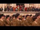 Soldiers parade in London as Britain marks end of Afghan war