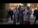 Pope Francis leads Ash Wednesday service in Rome