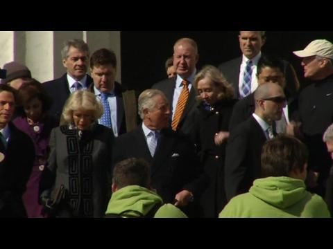 Britain's Prince Charles, Camilla wow onlookers in U.S. visit