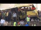 At least 12 dead in Egypt bus crash