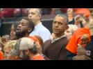 Obama roots on Princeton women's basketball team including niece