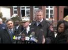 NYC mayor visits site of house fire that killed seven