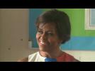First lady Obama visits Cambodia for education initiative