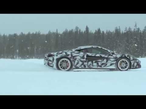 McLaren 570S Coupe Driving Video in Winter Trailer | AutoMotoTV