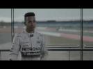 MERCEDES AMG PETRONAS - Car Launch - Interviews Lewis Hamilton | AutoMotoTV