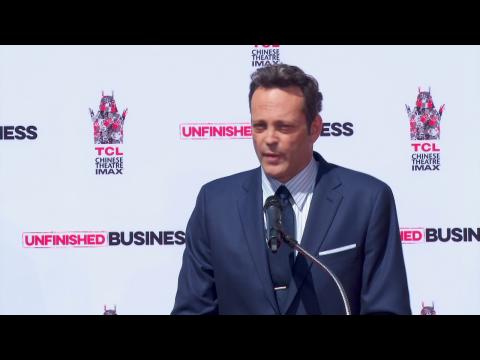 Vince Vaughn Has 'Unfinished Business' At Hand and Footprint Ceremony