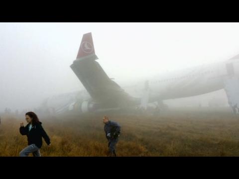 No serious injuries reported as Turkish Airlines plane skids off runway in Nepal