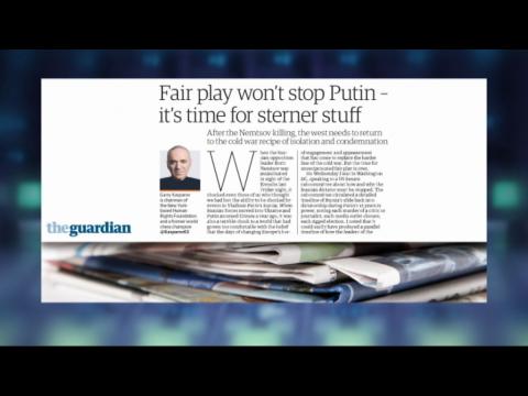 'Fair play won't stop Putin - it's time for sterner stuff'