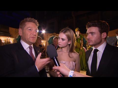 Director Kenneth Branagh, Lily James And Richard Madden In Berlin