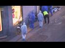 Police search for clues around body of suspect of Copenhagen attacks