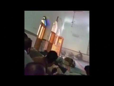 Amvid shows attack on Shi'ite mosque in Pakistan that killed 19