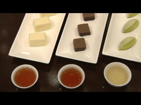 East meets West pairing tea and chocolate