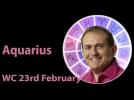 Aquarius Weekly Horoscope from 23rd February 2015