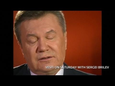 Amid massive anti-Kiev rally, Yanukovich speaks of return