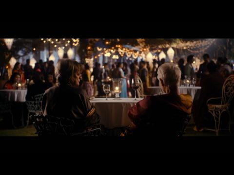 Judi Dench In Special Moment From 'The Second Best Exotic Marigold Hotel'