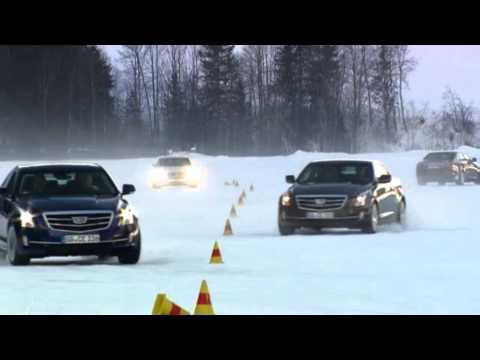 Cadillac Winter Drive Frozen Lake in Gstaad Trailer | AutoMotoTV