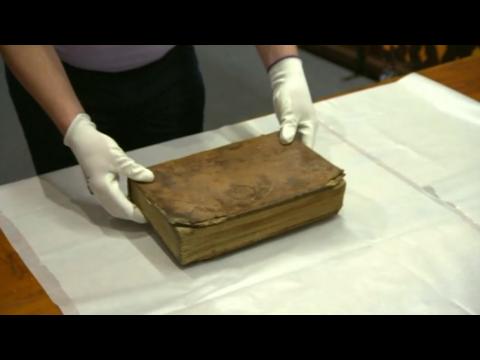 Rare First Folio arrives at Shakespeare's Globe Theatre