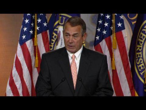 Boehner won't decide on U.S. Senate security bill until it passes