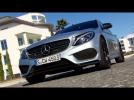 Mercedes-Benz C 450 AMG 4MATIC Diamond Silver Metallic - Exterior Design Trailer | AutoMotoTV