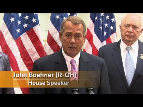 Boehner in "wait-and-see mode" until Senate acts on Homeland Security