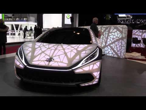 EDAG Light Cocoon concept at 2015 Geneva Motor Show | AutoMotoTV
